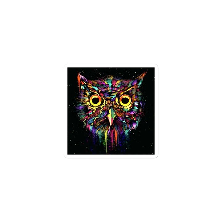 Drippy Owl Magnet product image (1)
