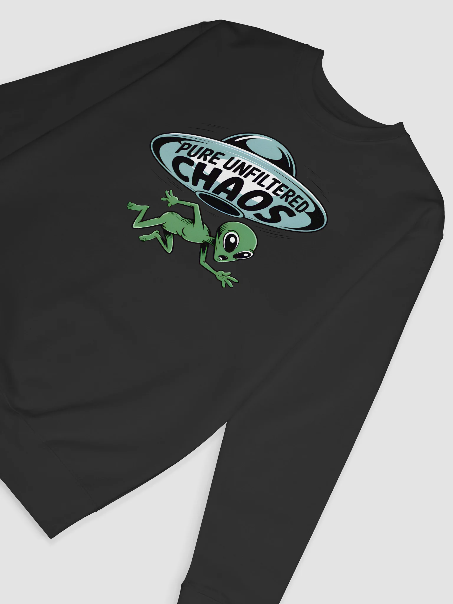 Pure Unfiltered Chaos - Alien Abduction Hoodie product image (6)