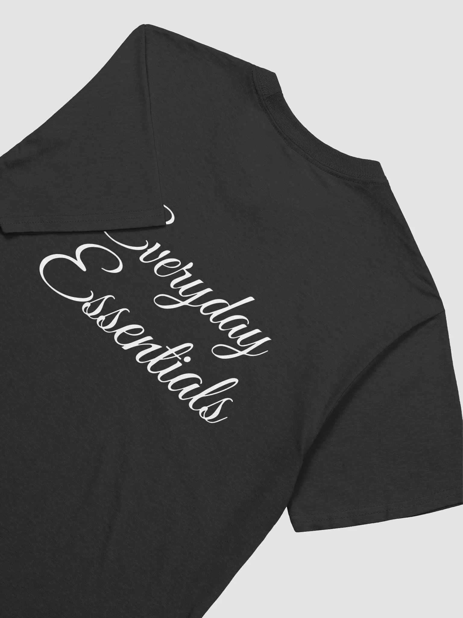 Everyday Essentials Cursive Script T-Shirt product image (4)
