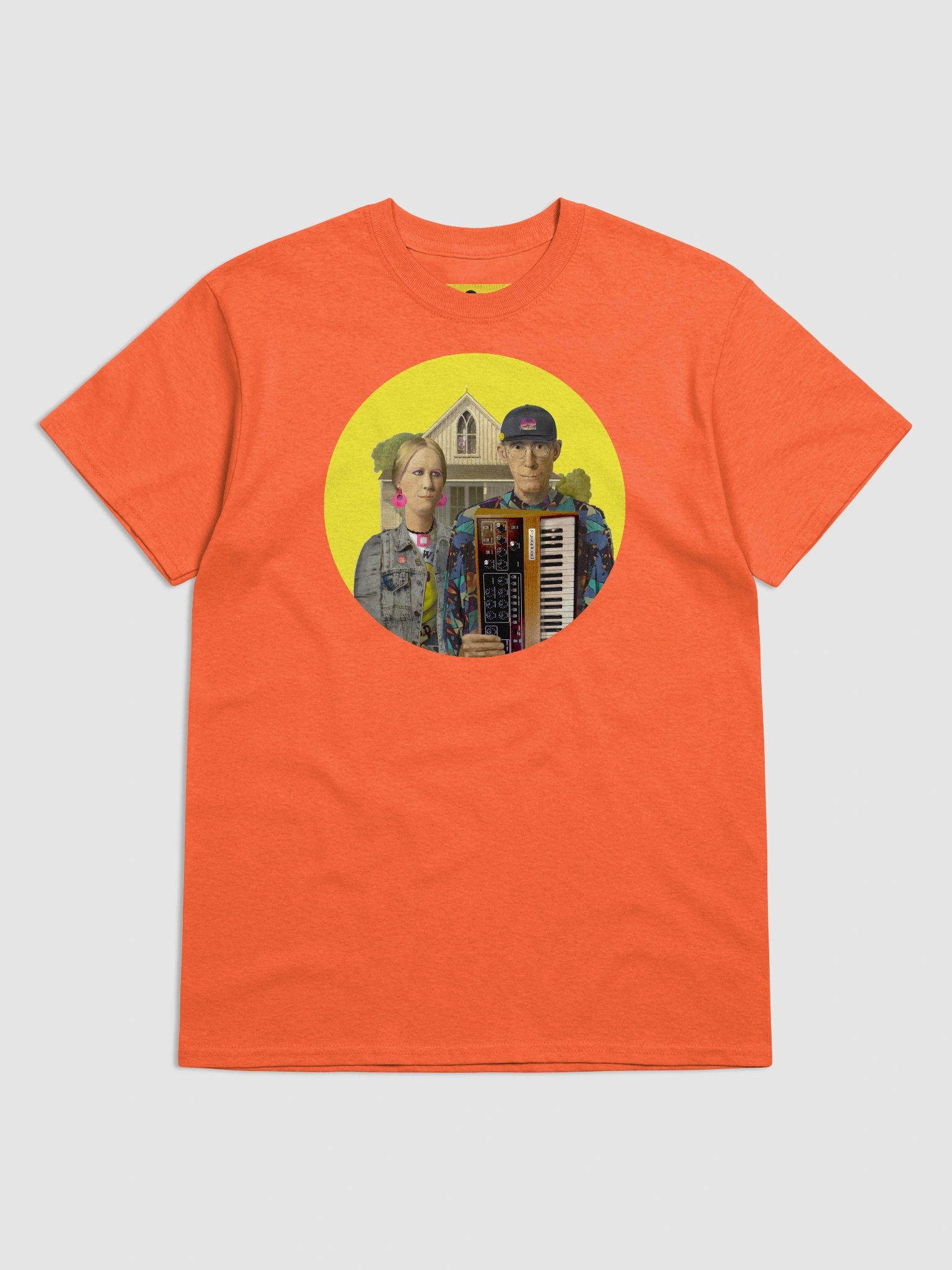 American Prophet by Frank Fonik (SeQuential CirCuits ProPhet5 Tribute), Techno EDM Unisex T-Shirt product image (5)