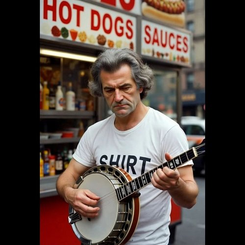 Banjo Beethoven hits NYC hotdog stand

Visit us @
https://shirtnotpants.com/