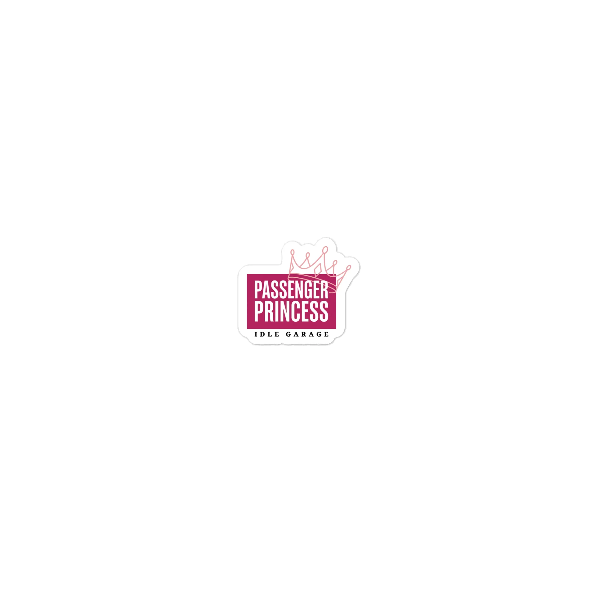 Passenger Princess Crown Sticker product image (1)