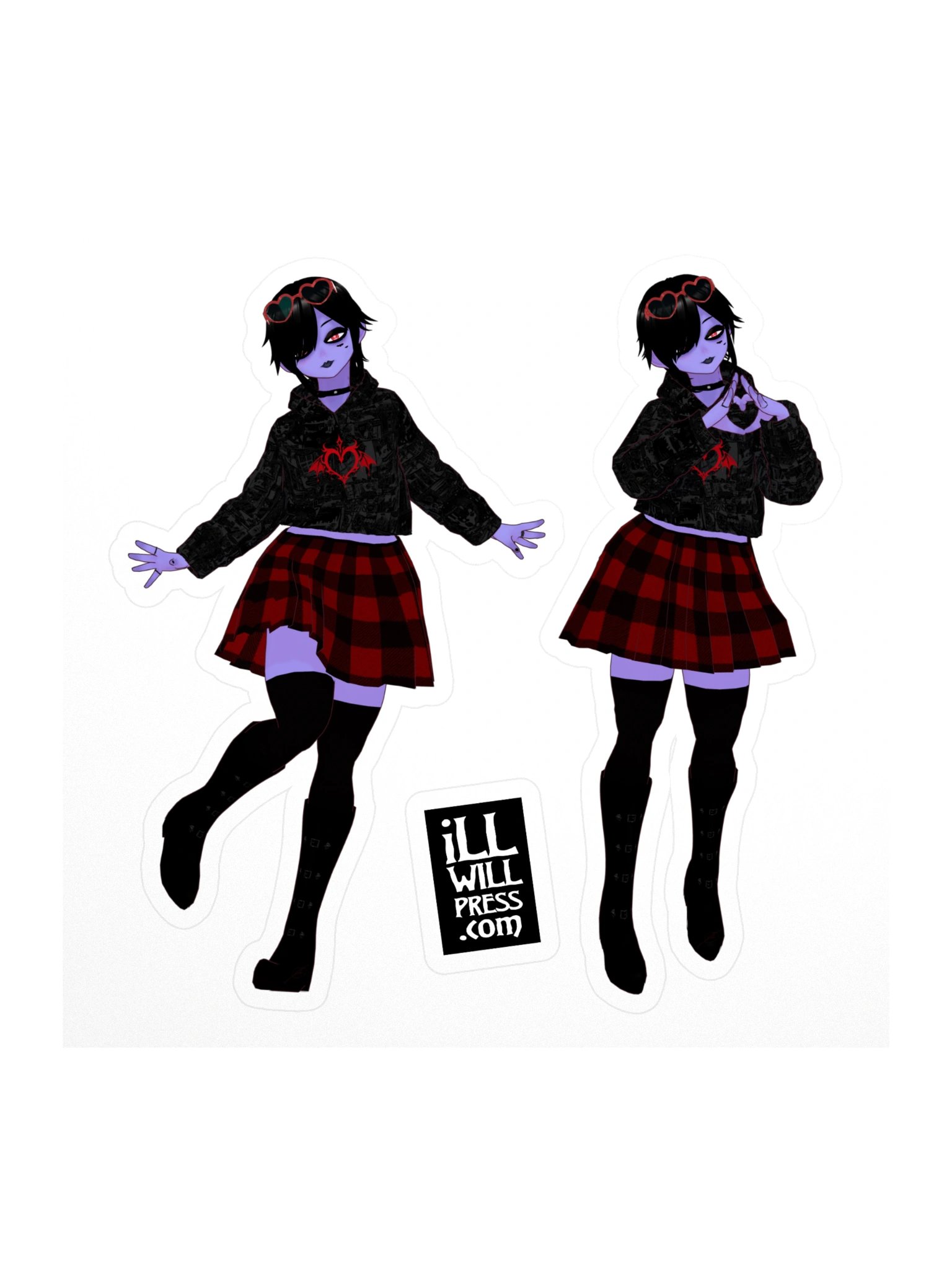 "Stevie" the Vampire Sticker Sheet #3 product image (1)