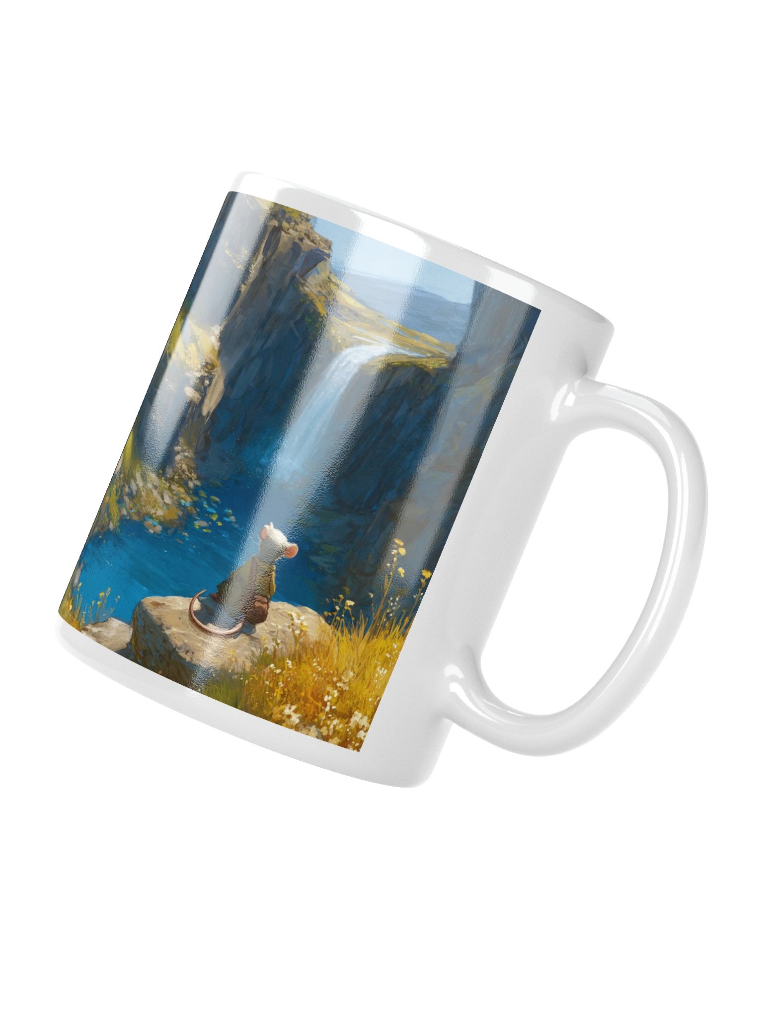 Solitude White Coffee Mug product image (3)
