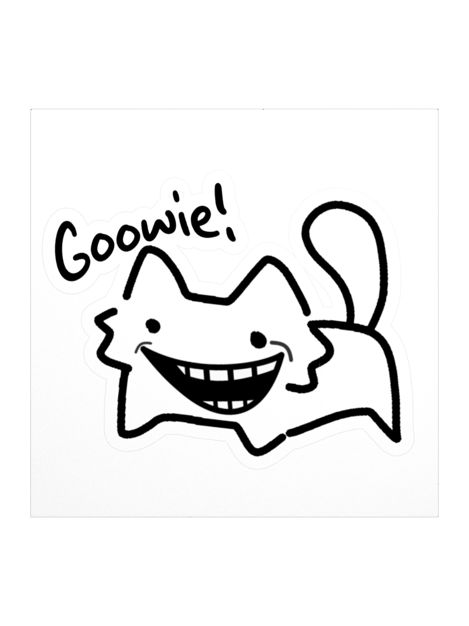 JUMBO GOOWIE STICKER product image (1)