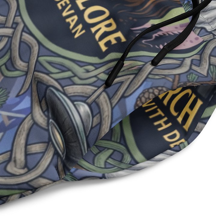 PORCH LORE DEVAN PERIWINKLE MOTH UNISEX WIDE LEG JOGGERS product image (2)