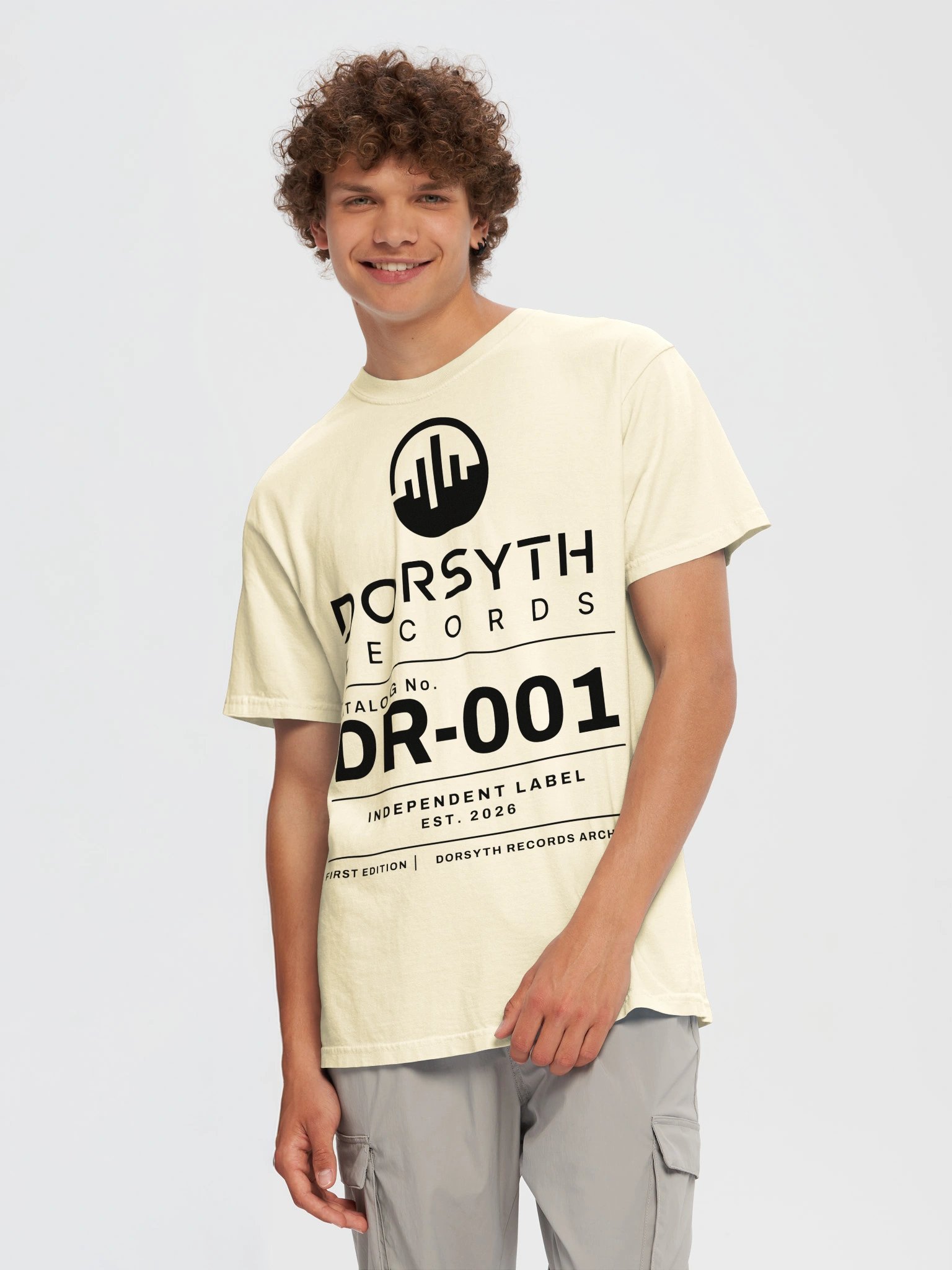 Dorsyth Records — Catalog Tee / 2026 Edition product image (3)