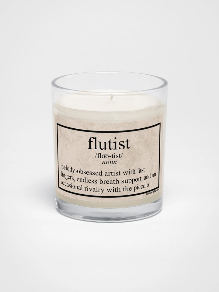 Flutist Candle - Melody-Obsessed product image (1)