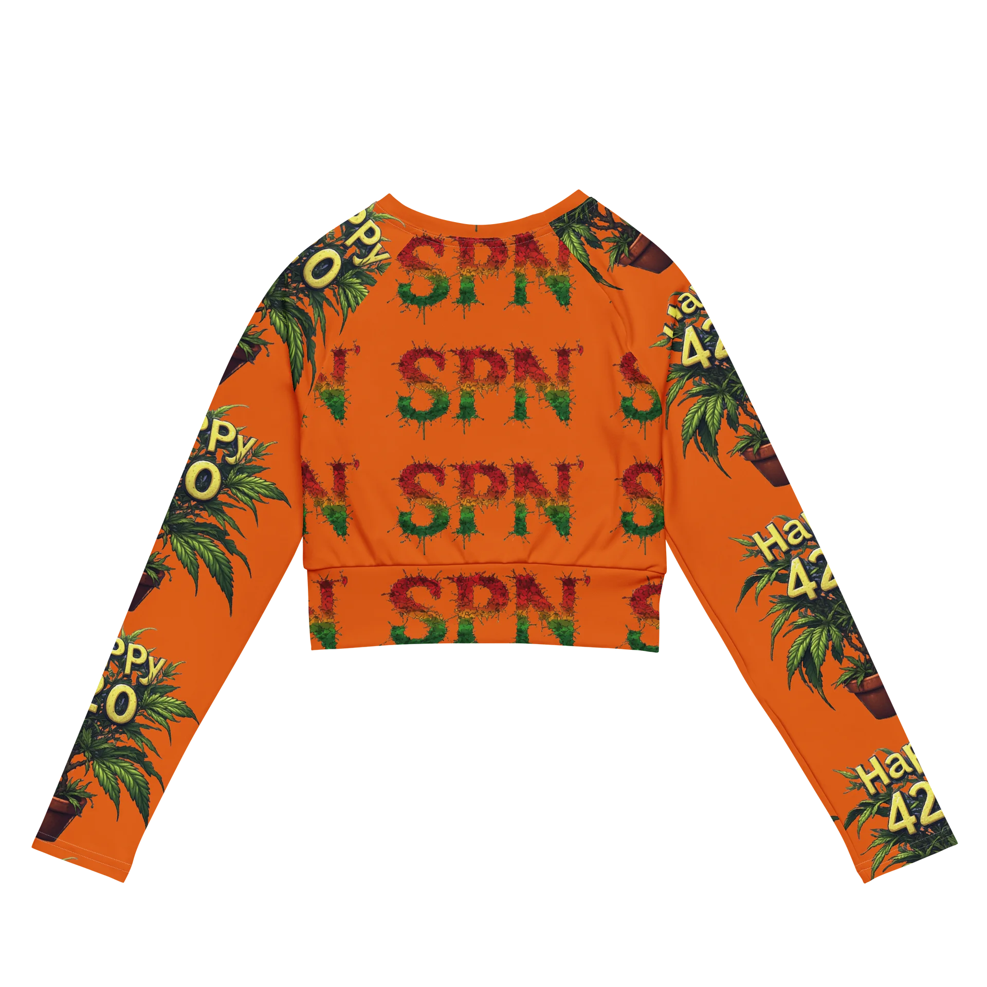 420 SPN All-Over Print Crop Top product image (7)