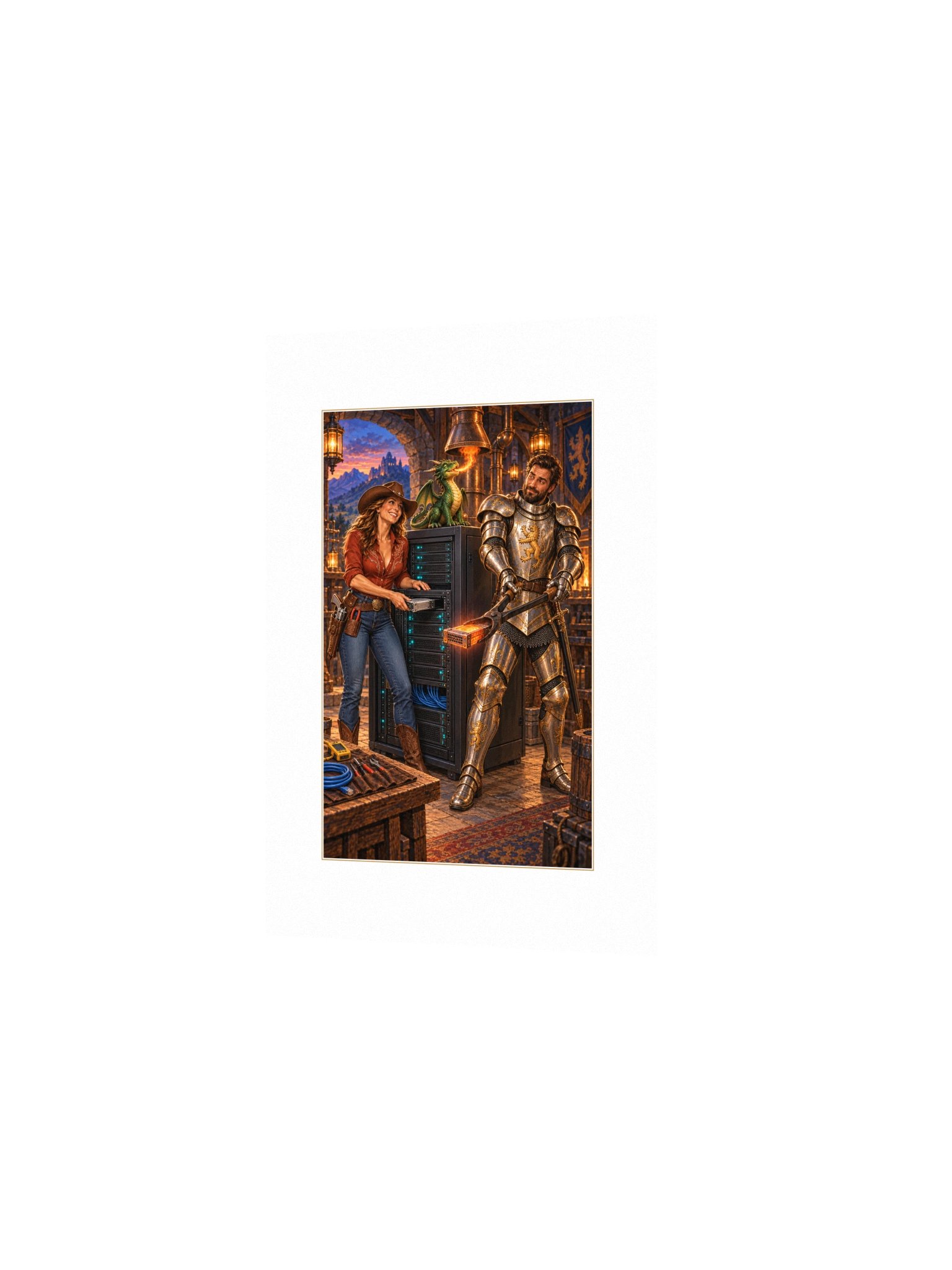 Hot Swap Small Art Print product image (2)