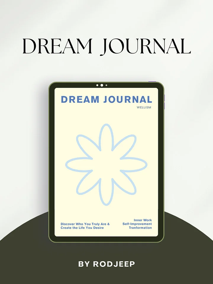 New Color! Dream Journal Digital File product image (2)