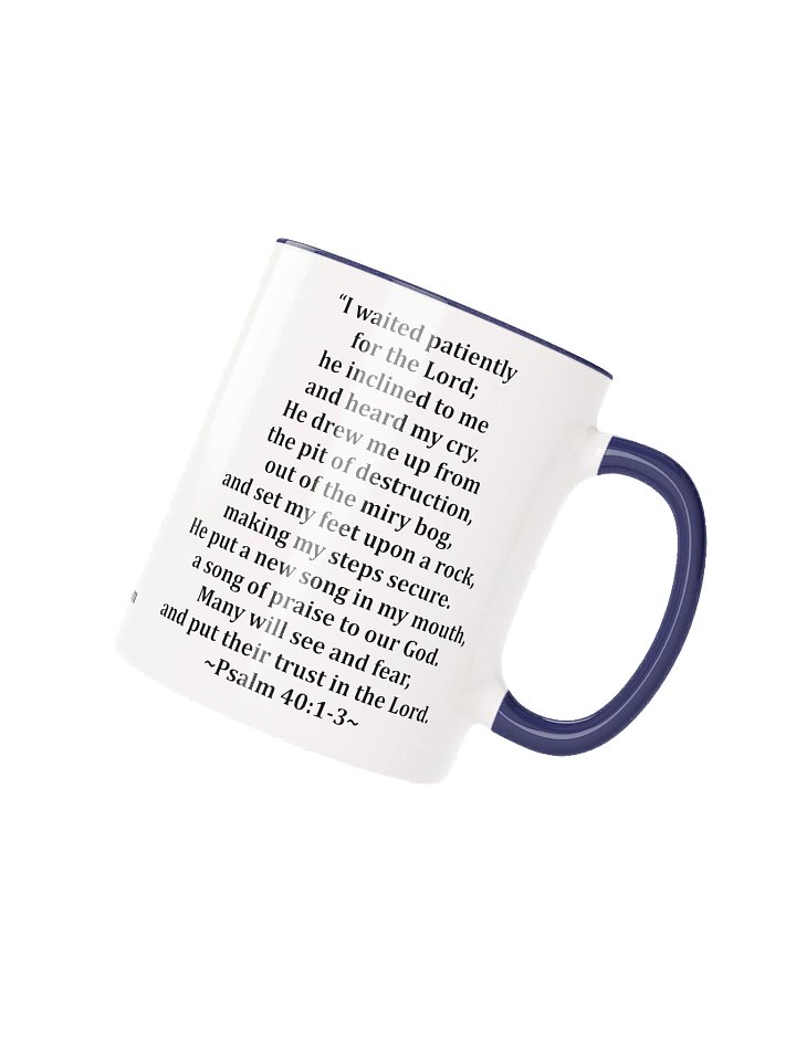 Psalm 40 Mug product image (21)