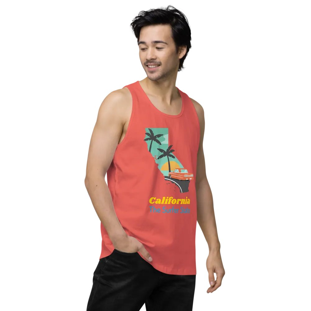 California Men's Tank Top product image (3)