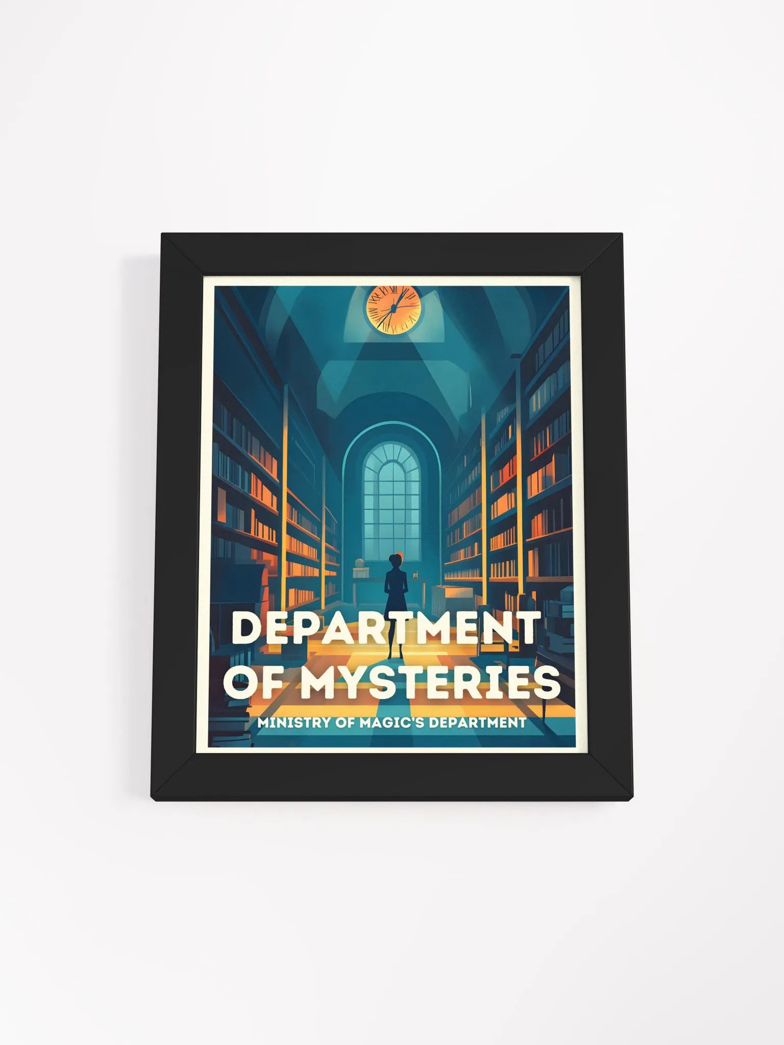The Department of Mysteries Vintage Travel Poster product image (1)