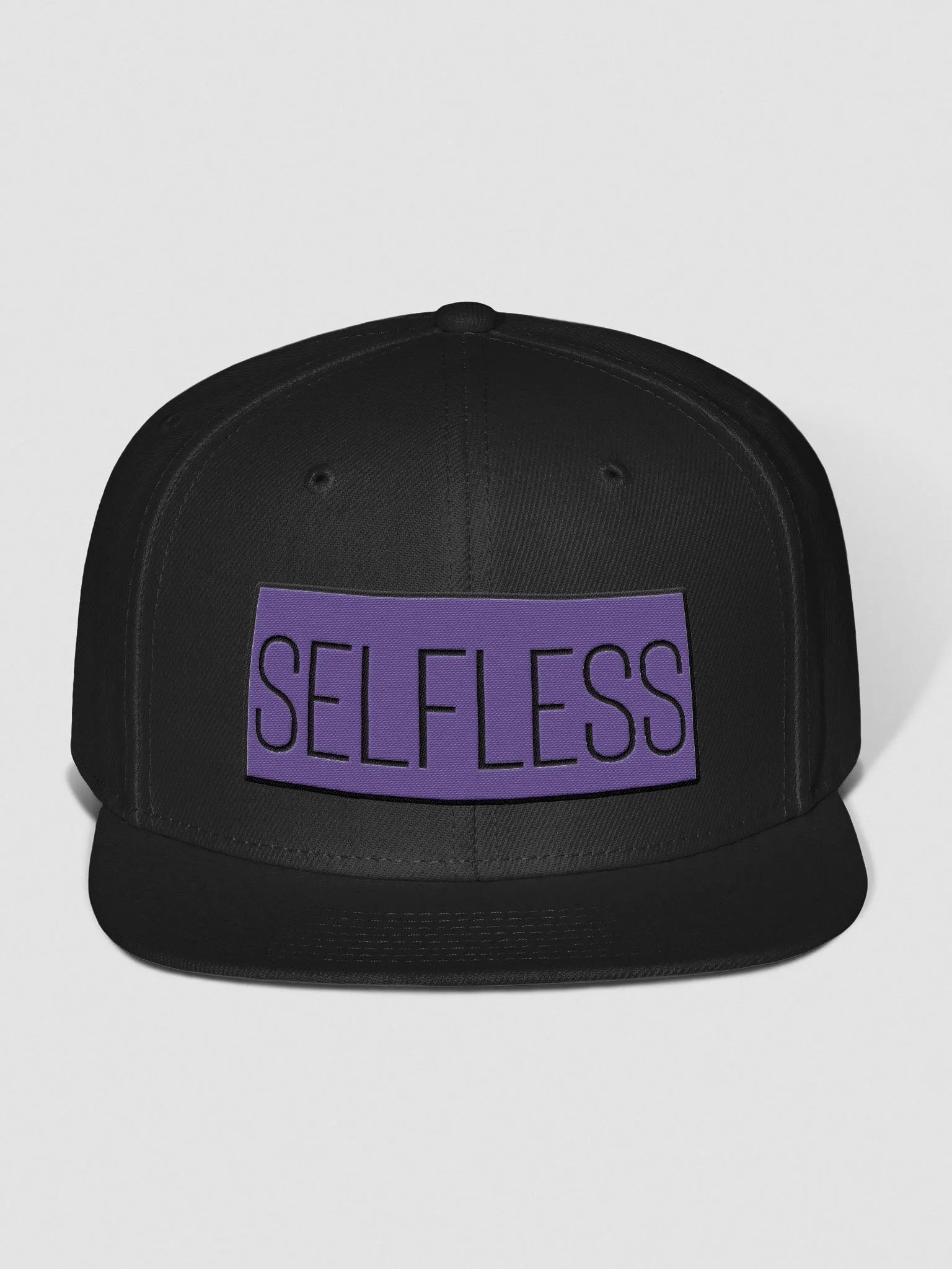 SELFLESS Wool Blend Snapback Cap PRPL product image (1)