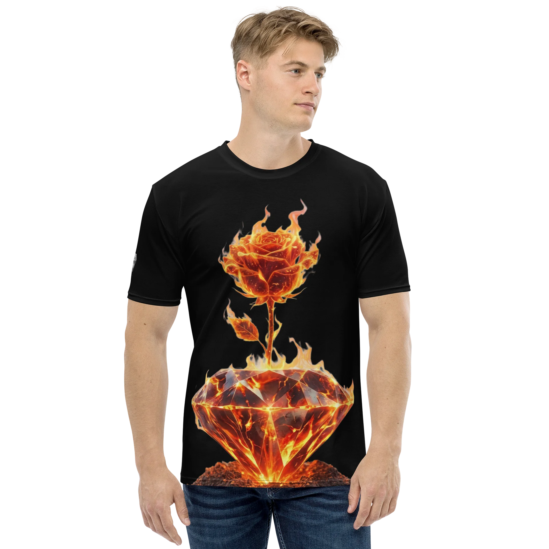Rose From The Ash Print Tee product image (1)