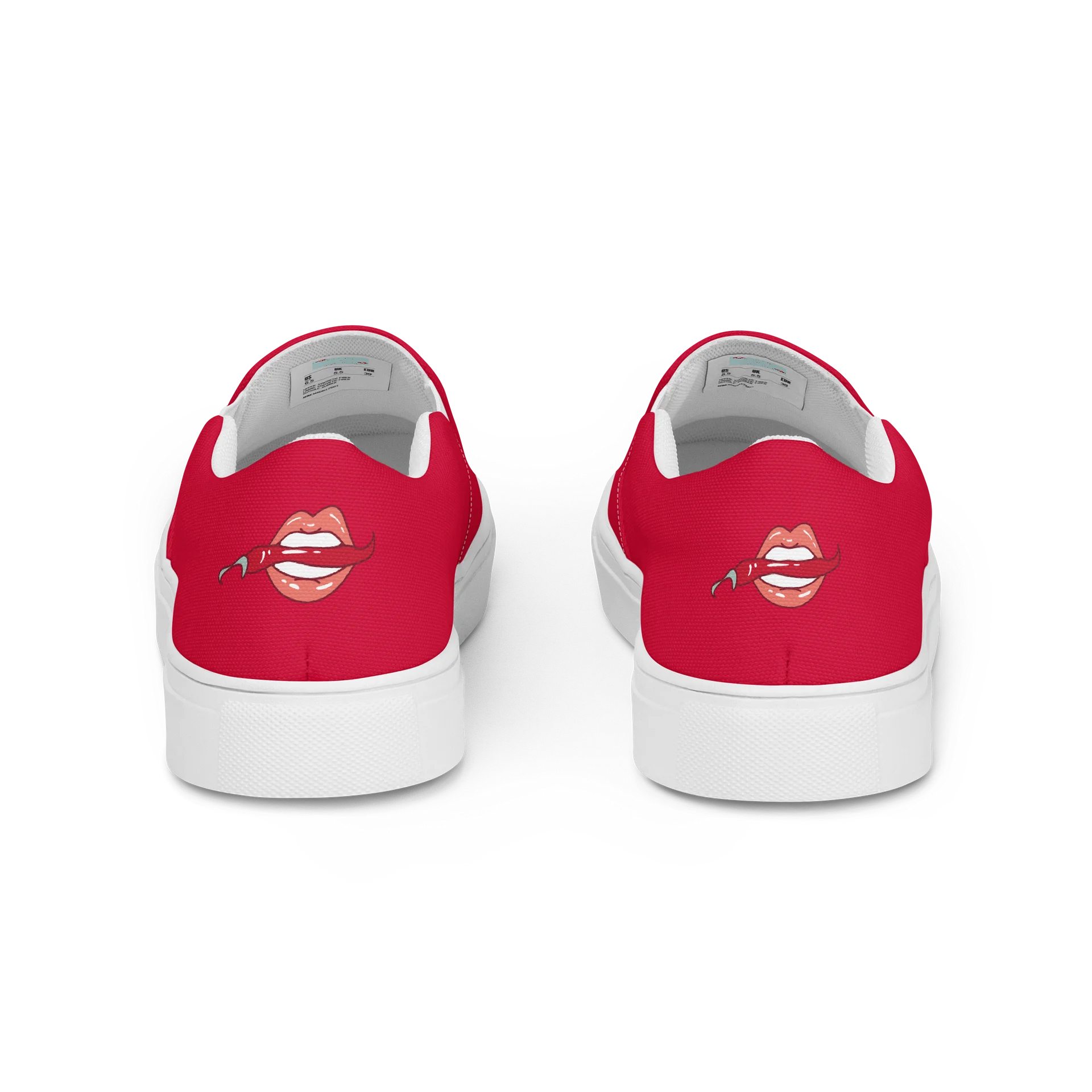 chilimouth Red Slip-On Canvas Shoes product image (4)