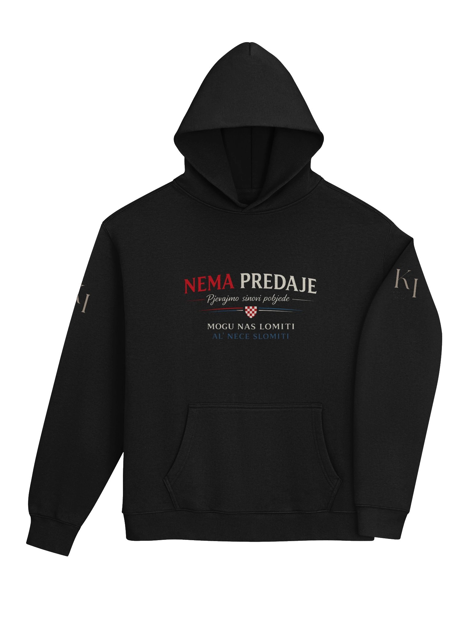 NEMA PREDAJE,SINOVI POBJEDE - MAJICA SA KAPULJAČOM ; HUDICA product image (4)