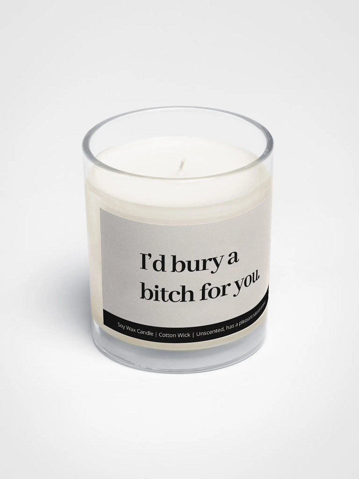 For You Candle (Black) product image (2)