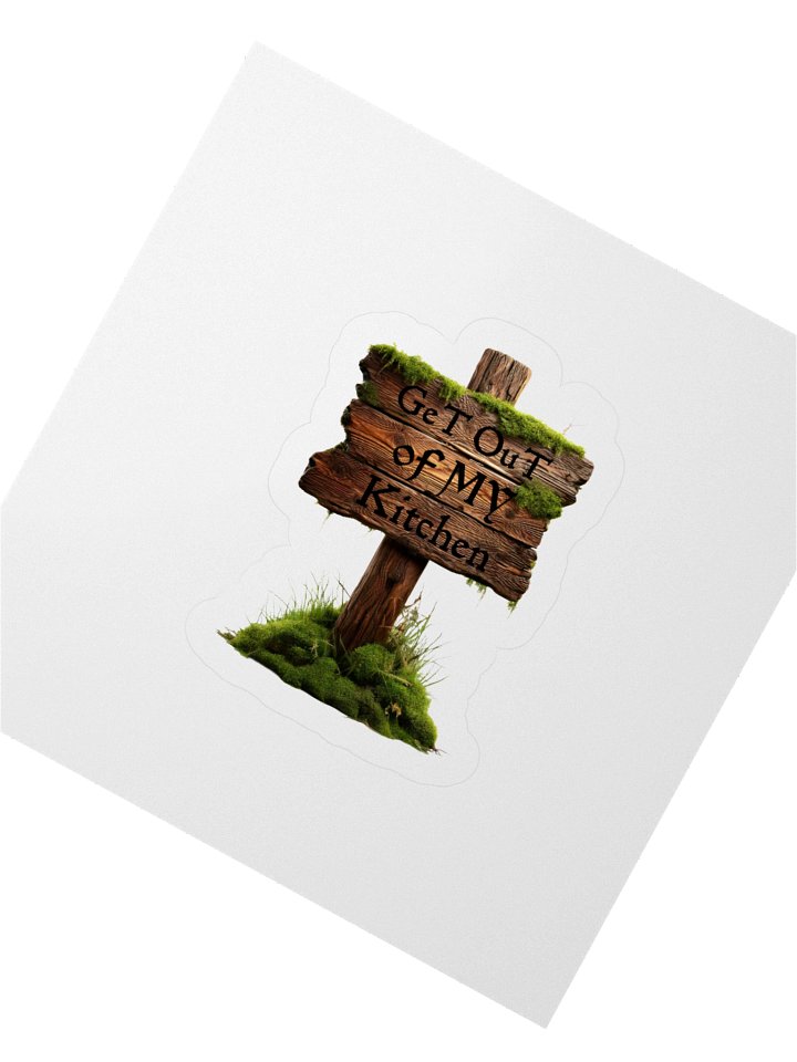 Chef Wint Get Out of my Kitchen Sticker product image (5)