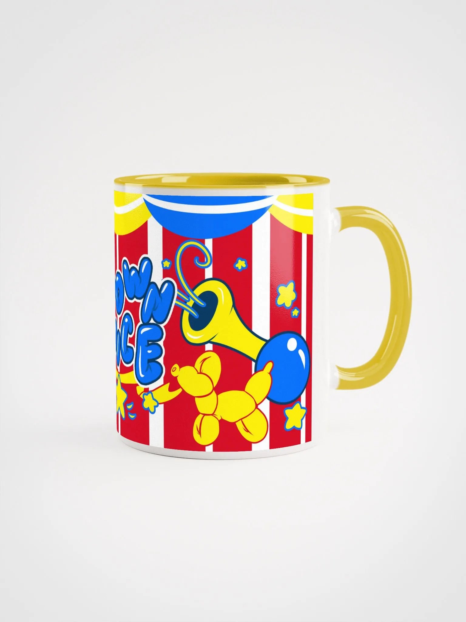 Classic Primary Clown Juice Mug product image (1)