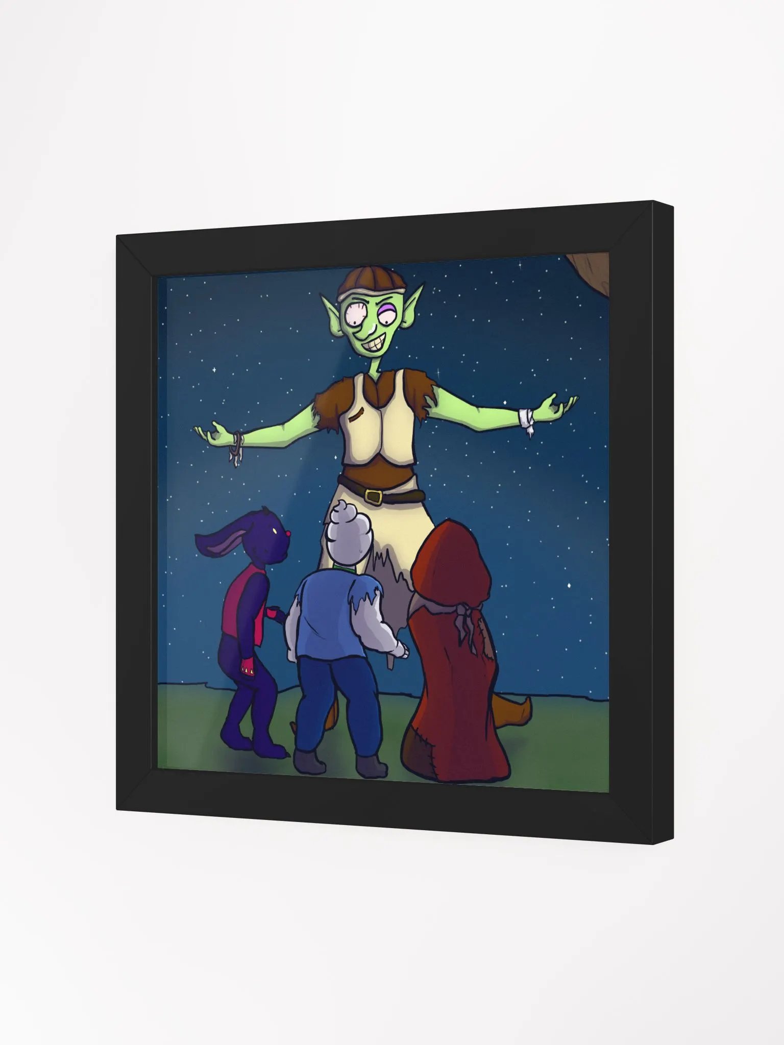 C. Goblin's Arrival Framed Print product image (2)