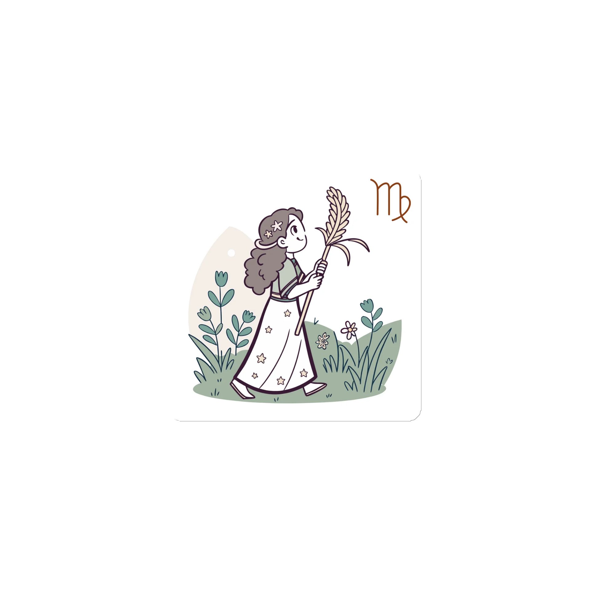 virgo Stroll Die-Cut Magnets product image (1)