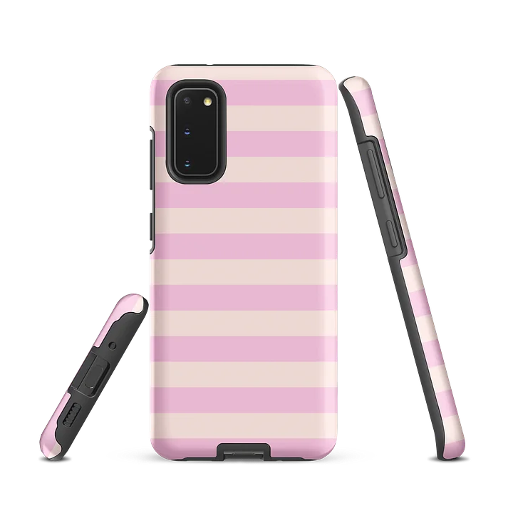 Blush Stripe Tough Case product image (1)
