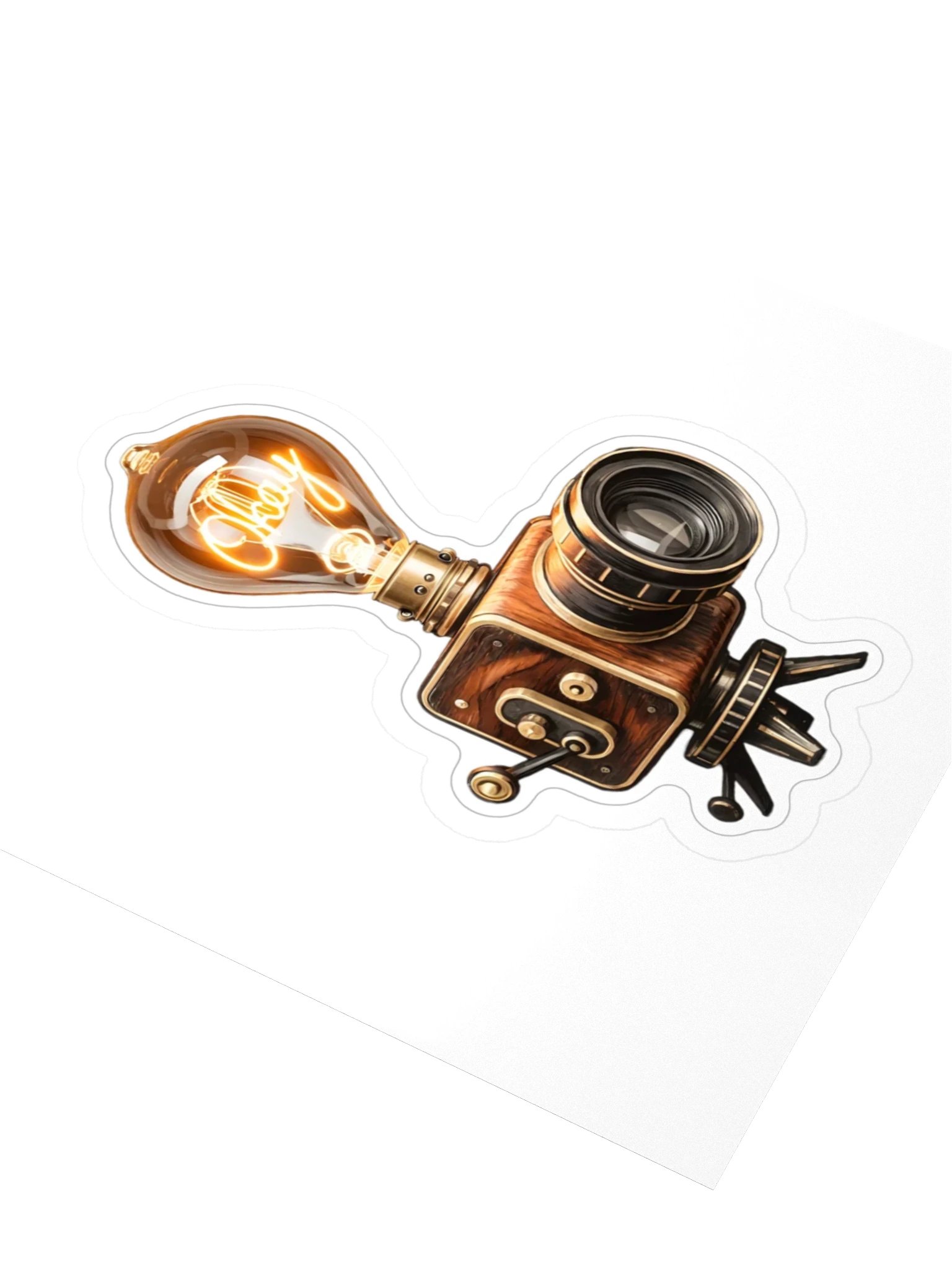 The Hours She Broke — Okay Ideas Camera Sticker product image (3)