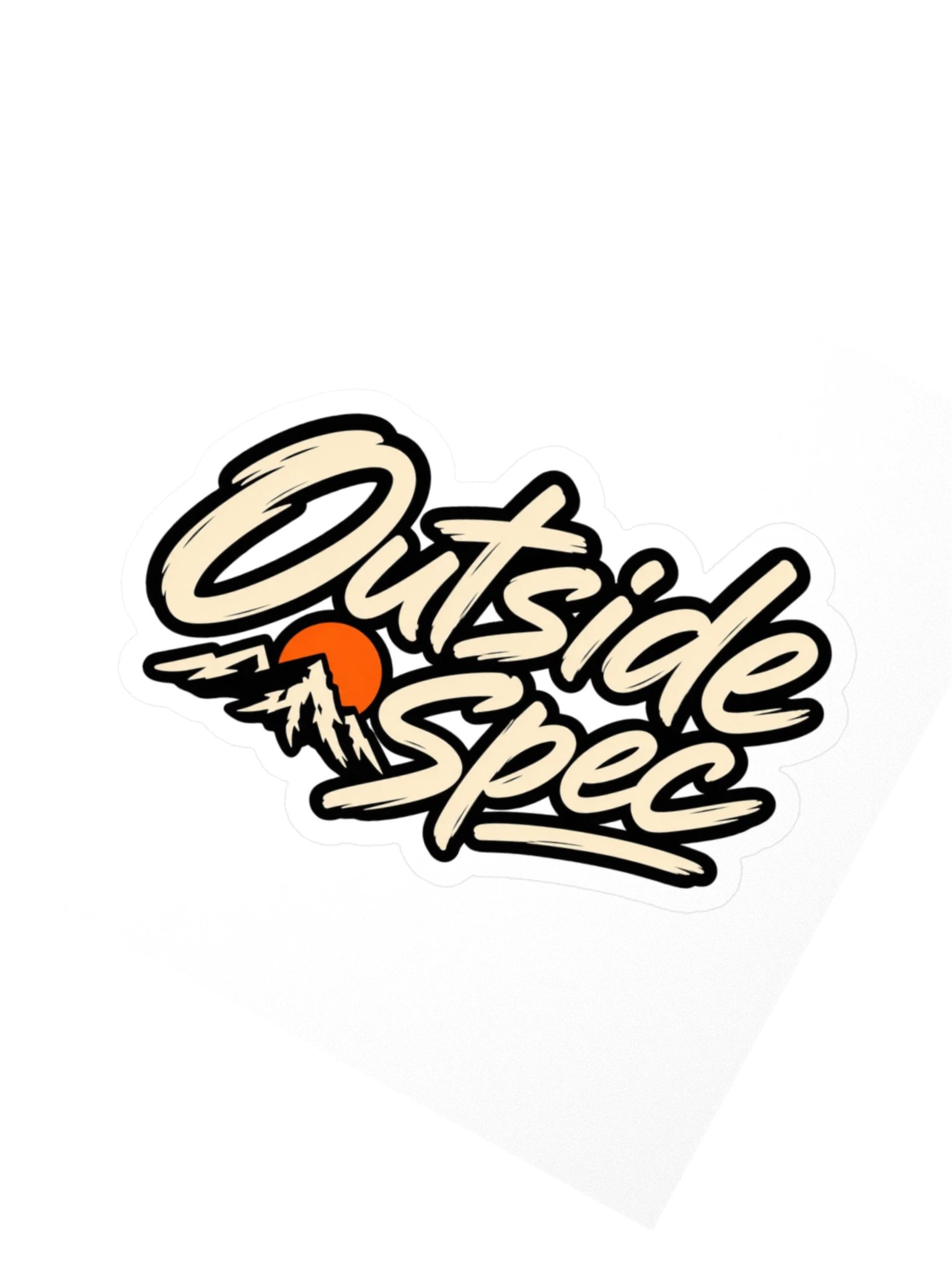 Outside Spec Kiss Cut Stickers product image (2)