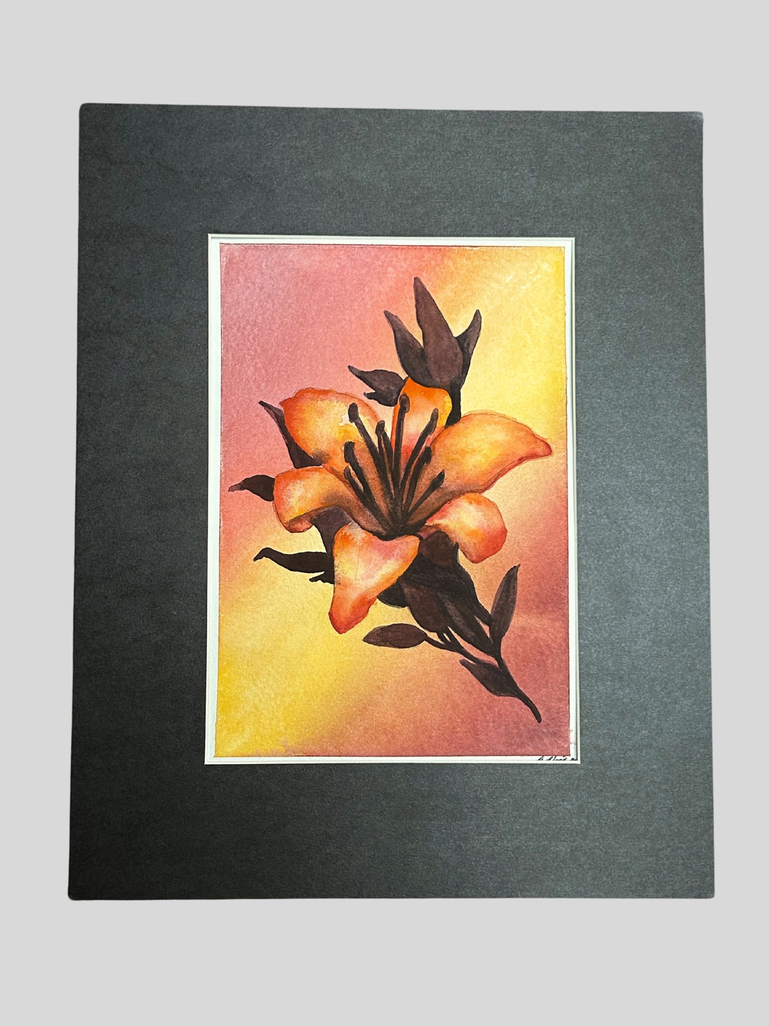 Watercolor Tiger Lily product image (1)