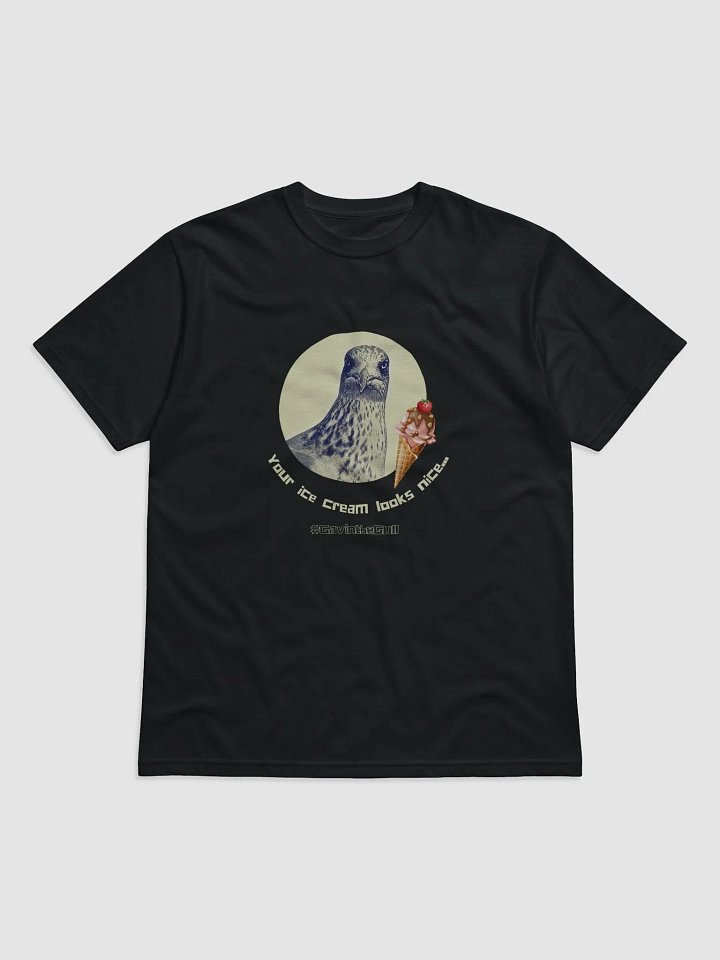 Gavin the Gull - Your ice cream looks nice... Eco T-shirt product image (1)