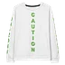 Caution Cannabis All-Over Print Sweatshirt