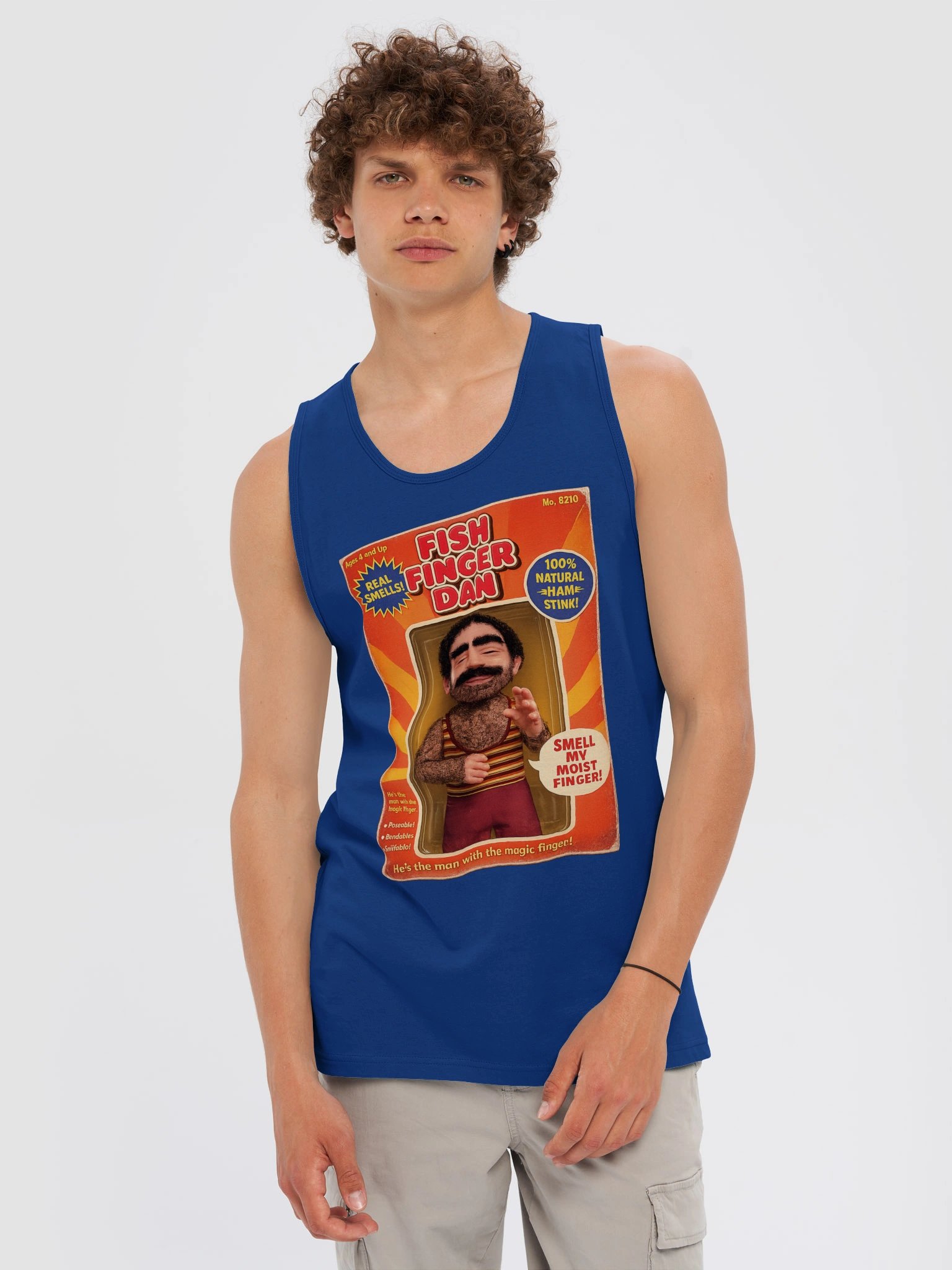 666 Toys | Fish Finger Dan | Cotton Heritage Men's Premium Tank Top product image (13)