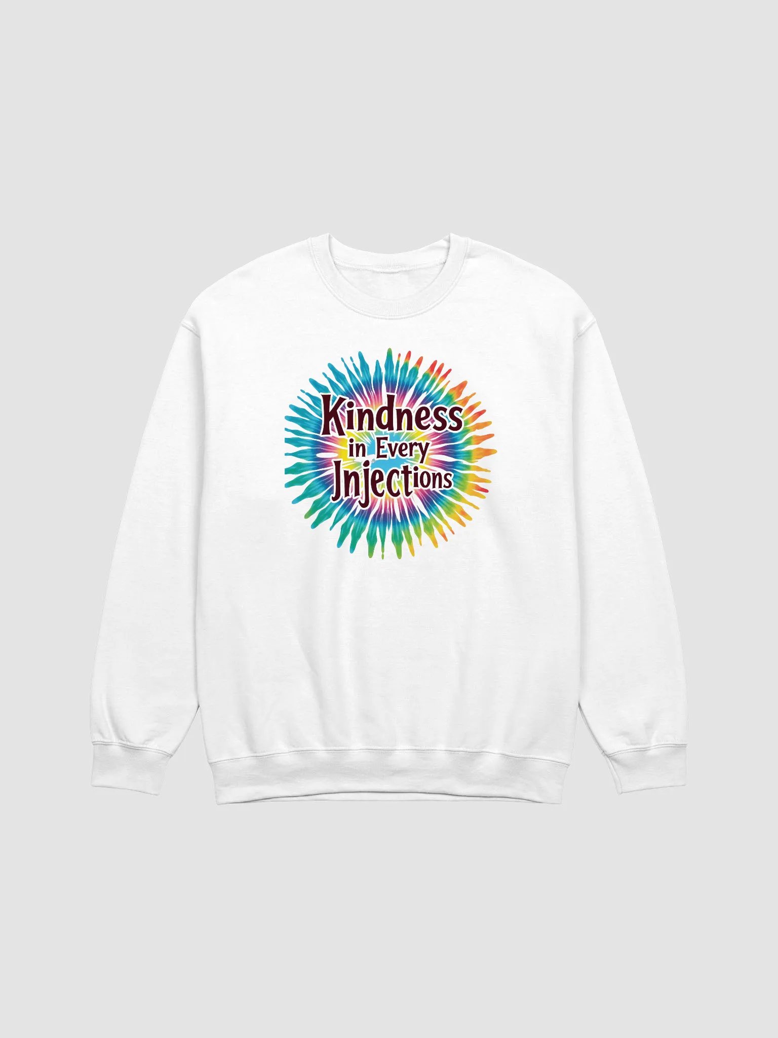 Kindness Injection Tie-Dye Sweatshirt product image (7)