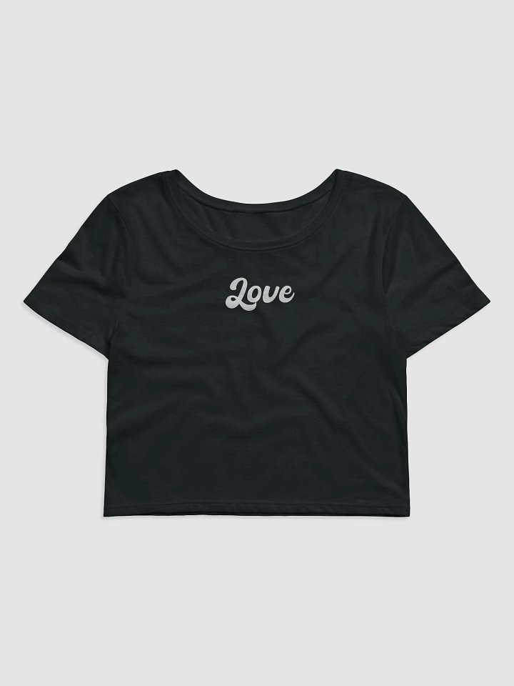 Love Baby Crop Tee in Greek product image (2)