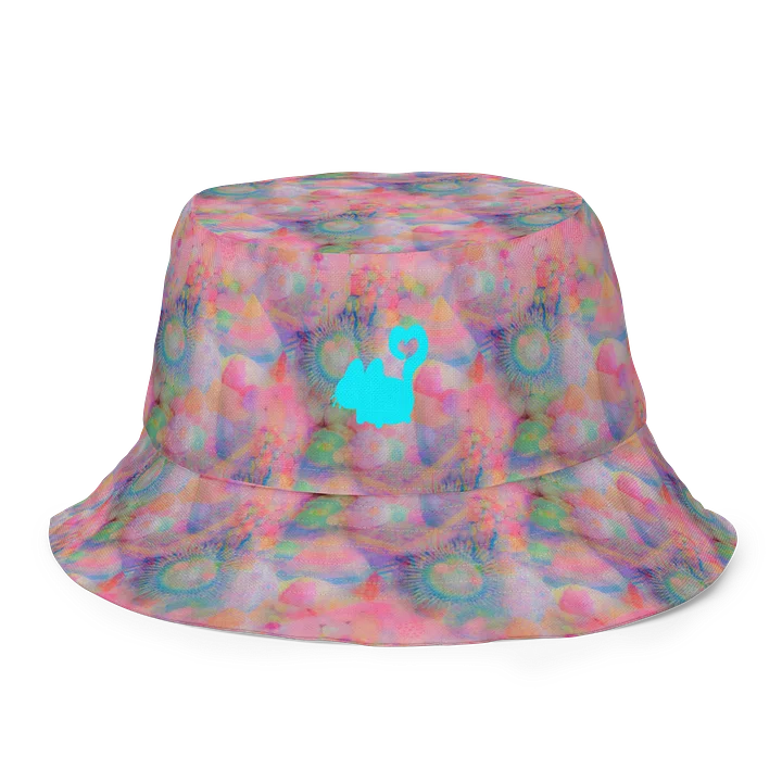vangoggles.com reversible bucket hat (spacescape/acidrainbow) product image (2)