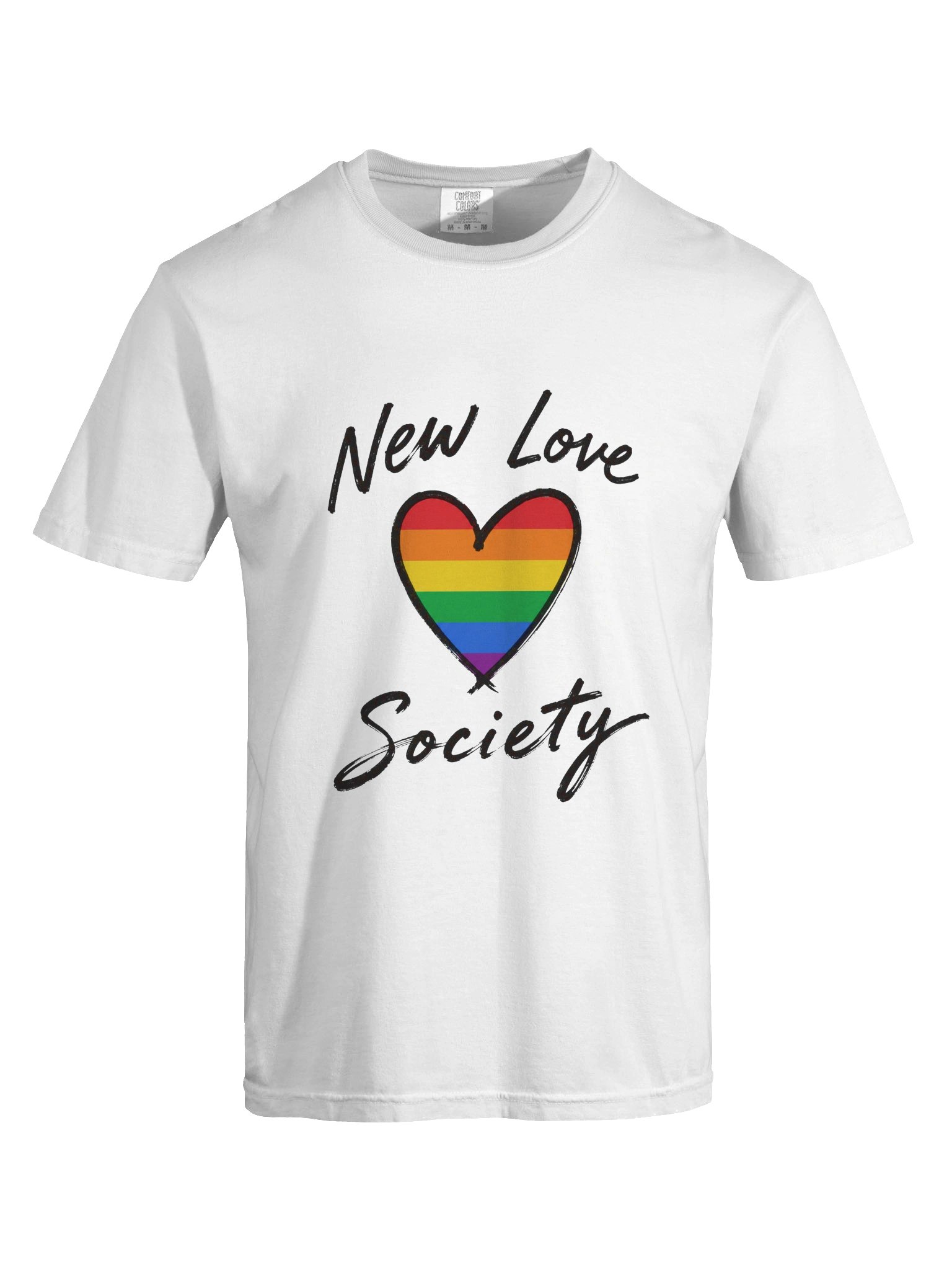 New Love Society Rainbow Heart Tee product image (5)