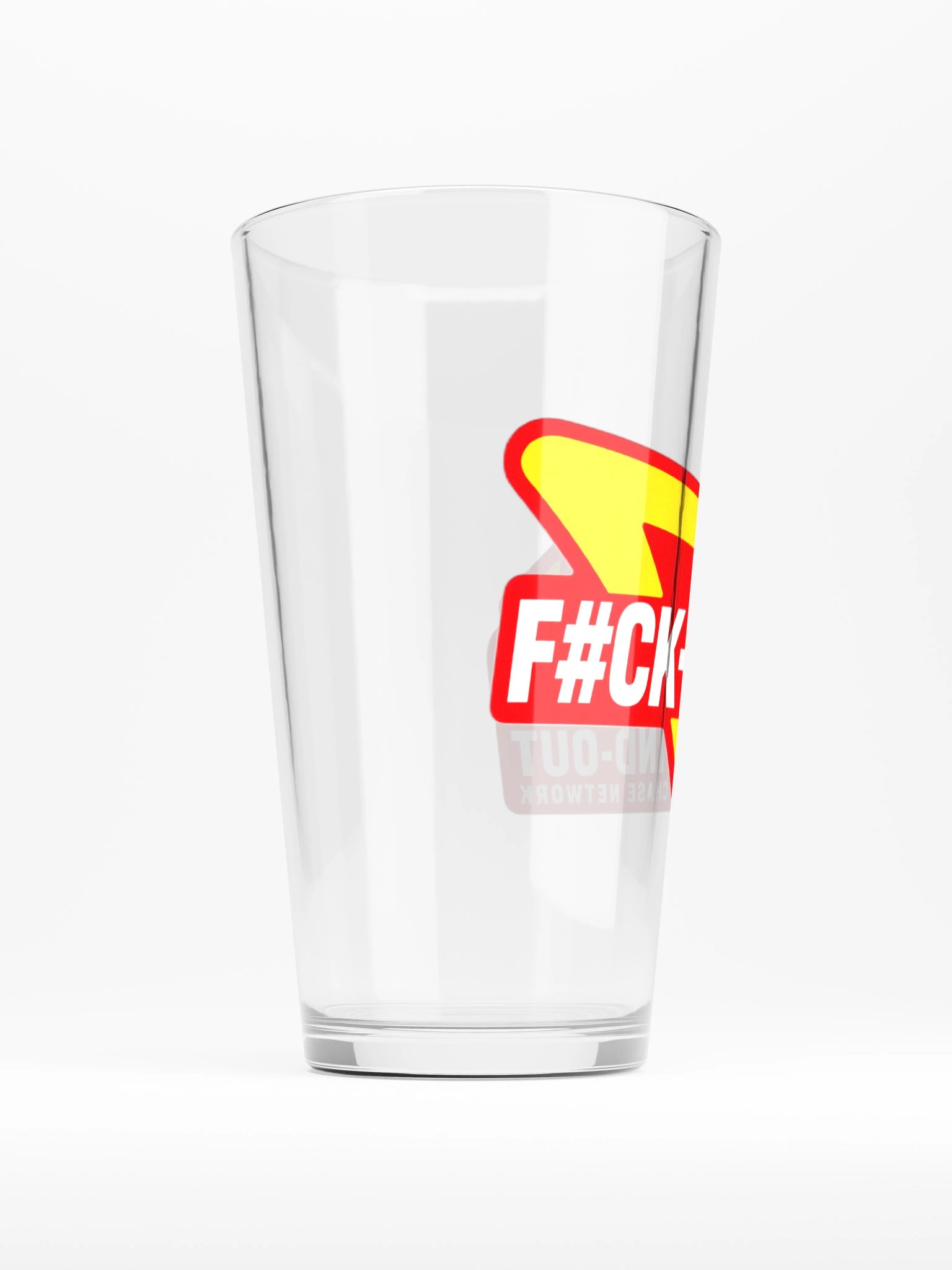 FAFO Police Chase Network Pint Glass product image (2)