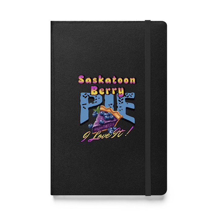 Saskatoon Berry Pie I Love It Hardcover Journal product image (1)