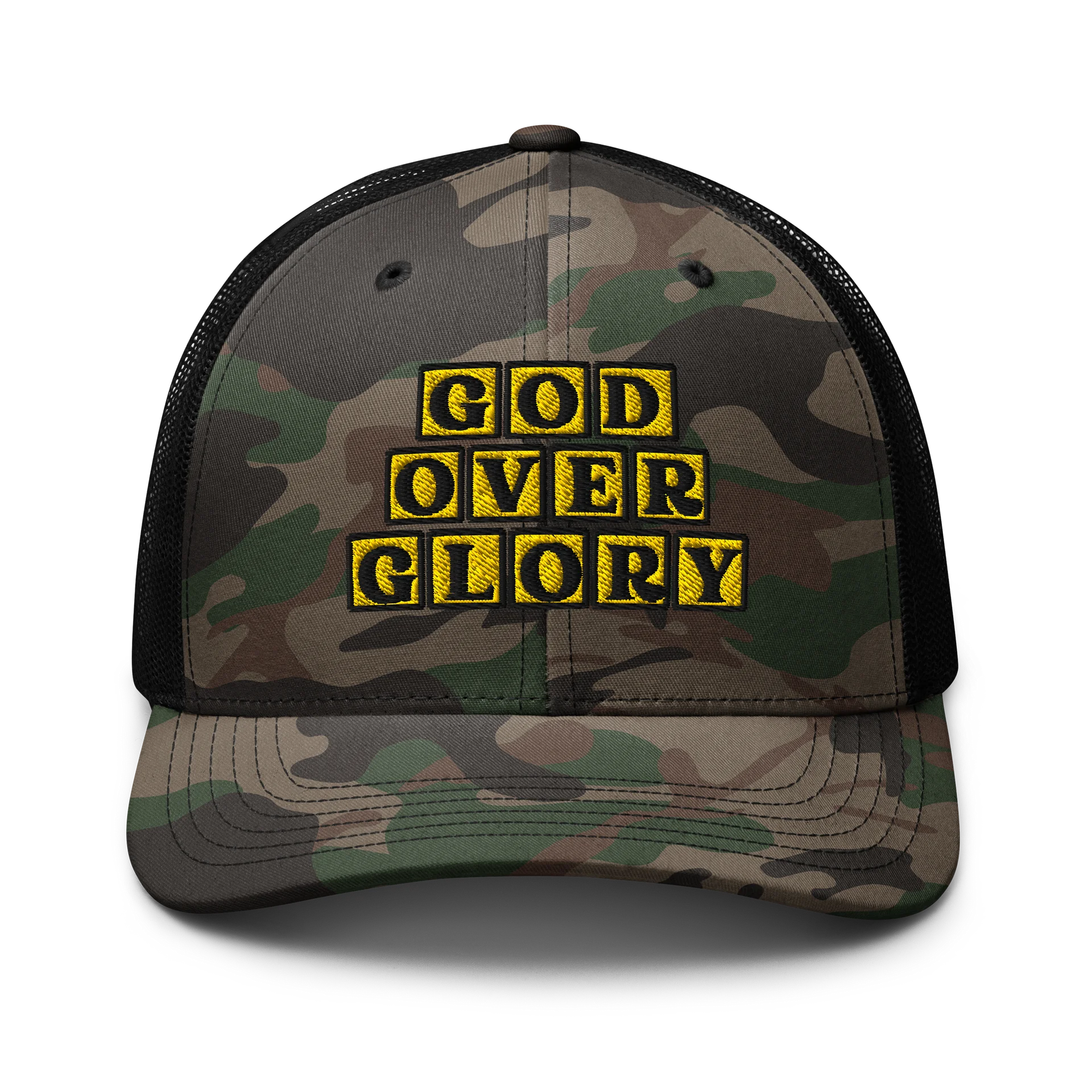 God Over Glory Camo Hat product image (1)