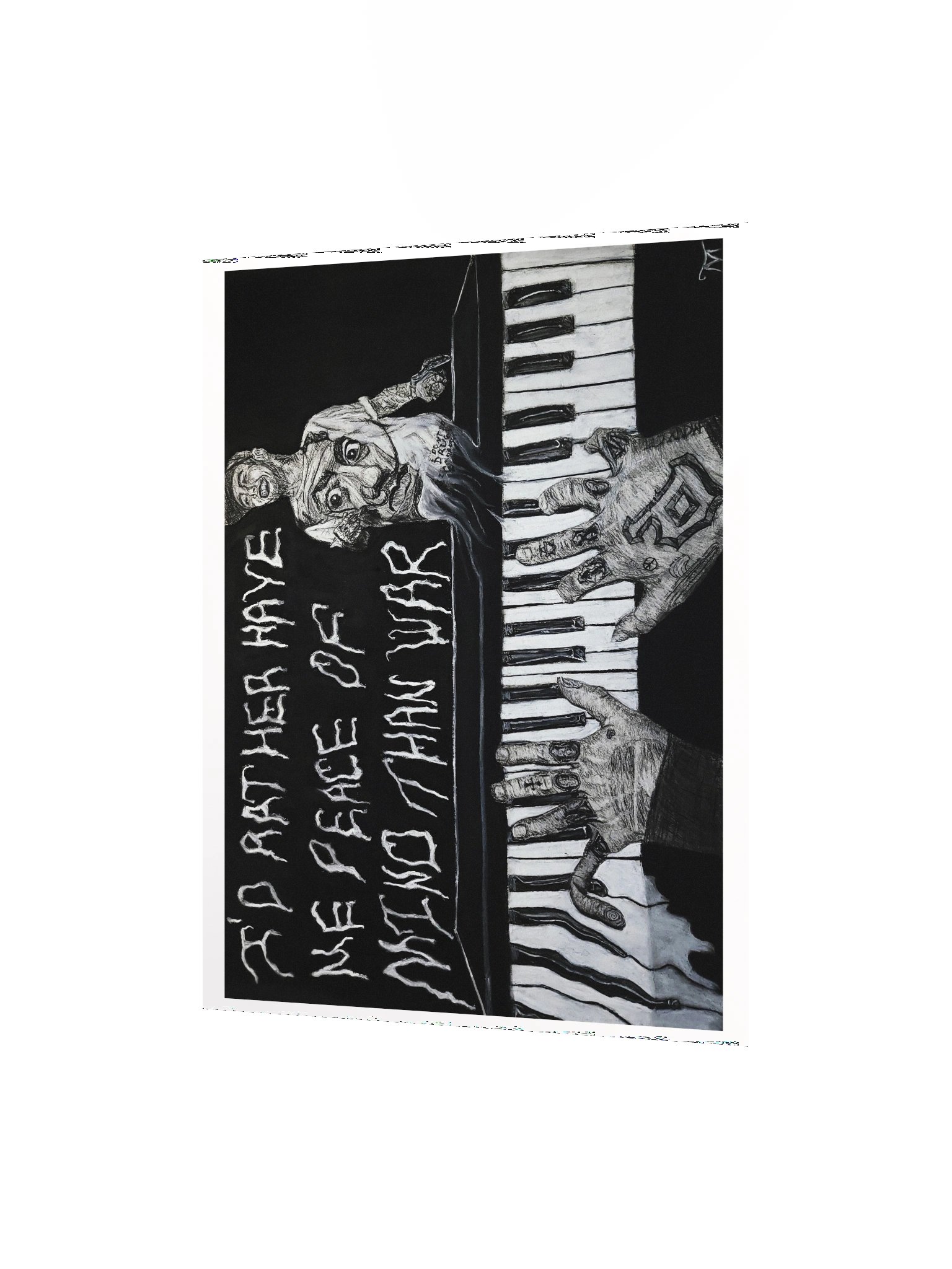 Mac and Dali Print (11"x14") product image (2)