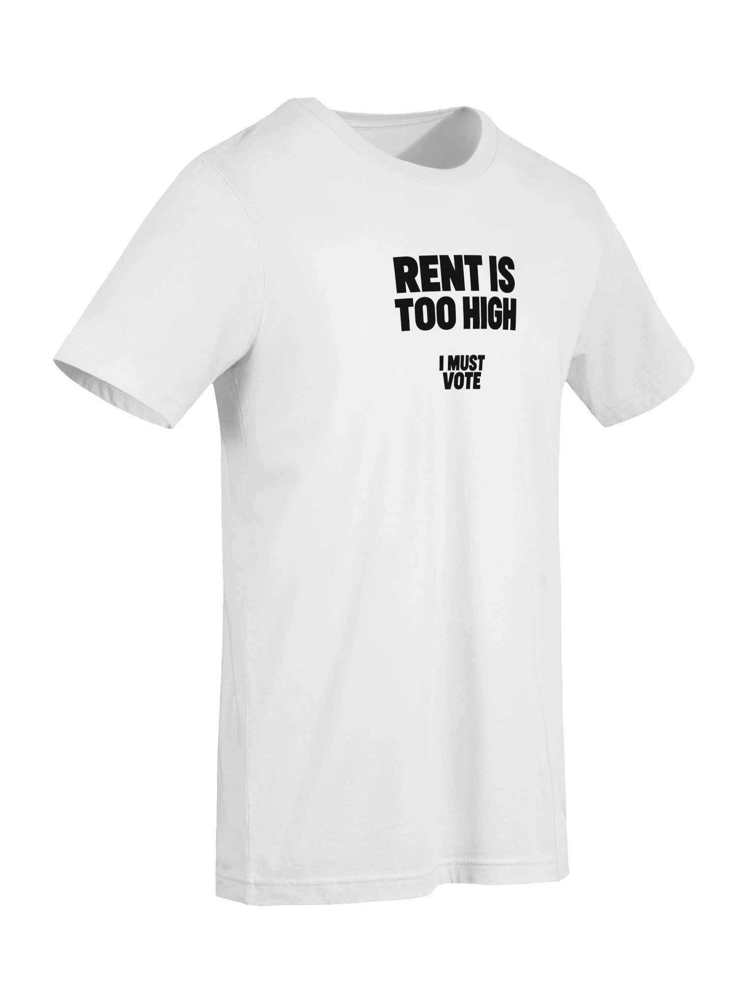 Rent Is Too High Tee - White product image (7)
