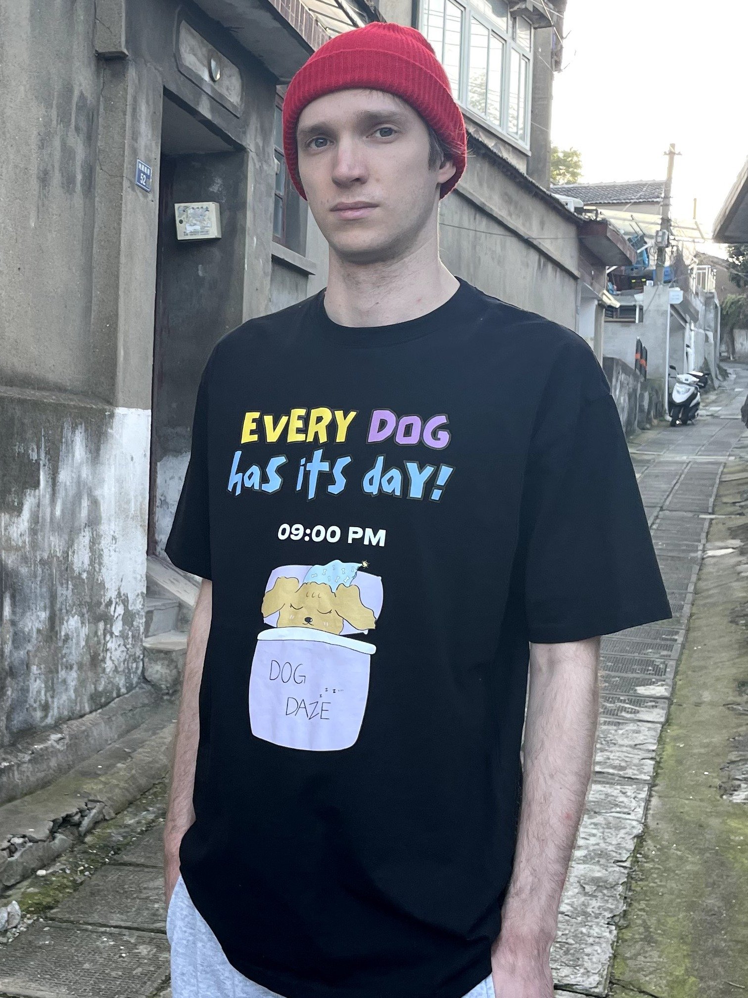 "Every Dog Has Its Day - 9 PM" T-shirt product image (3)