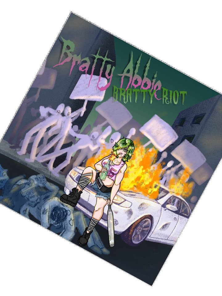 Bratty Abbie Sticker 2 product image (4)