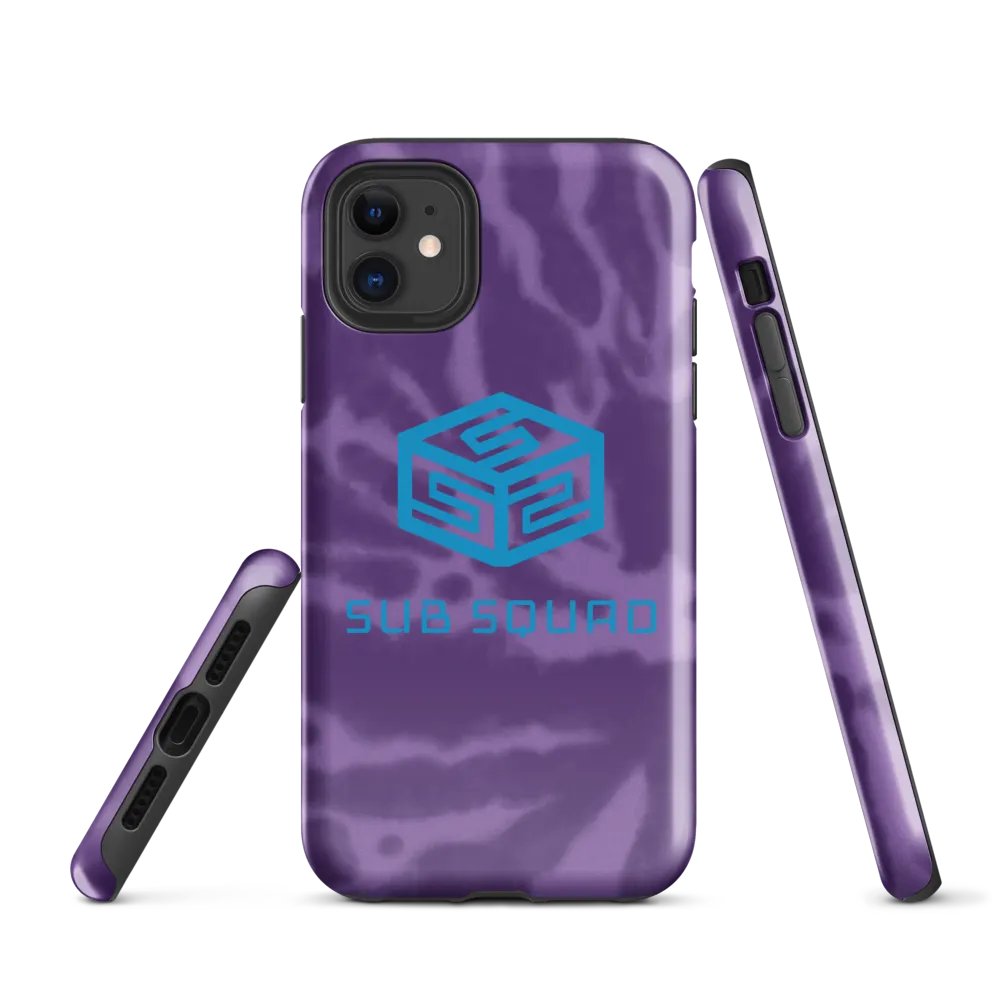 Sub Squad Official Tough iPhone® Case - Purple Marble product image (1)