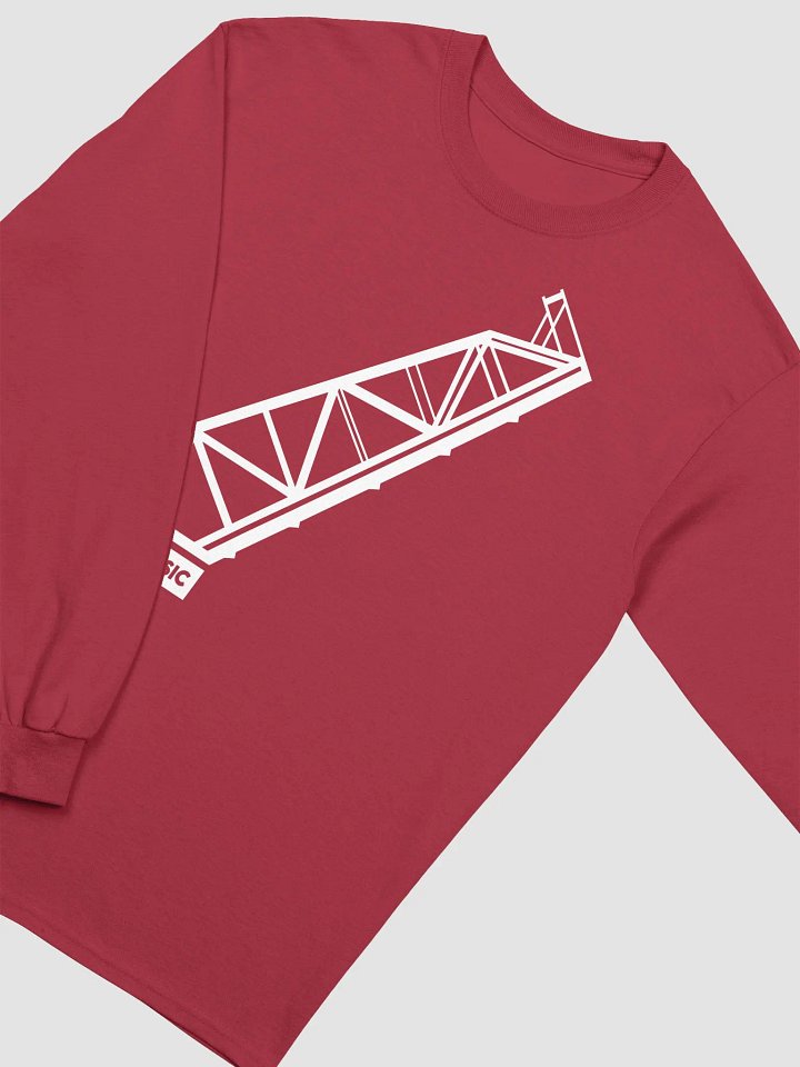 Chibante Music | Crook Point Bascule Bridge | Long Sleeve T-Shirt product image (4)