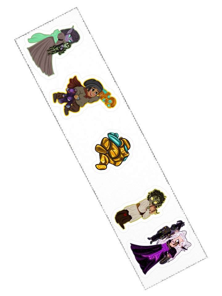 Red Comet Chibi Stickers with Feebs product image (2)