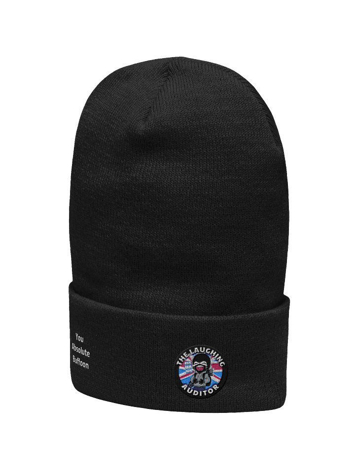You Absolute Buffoon Union Flag Branded Beenie Hat product image (10)