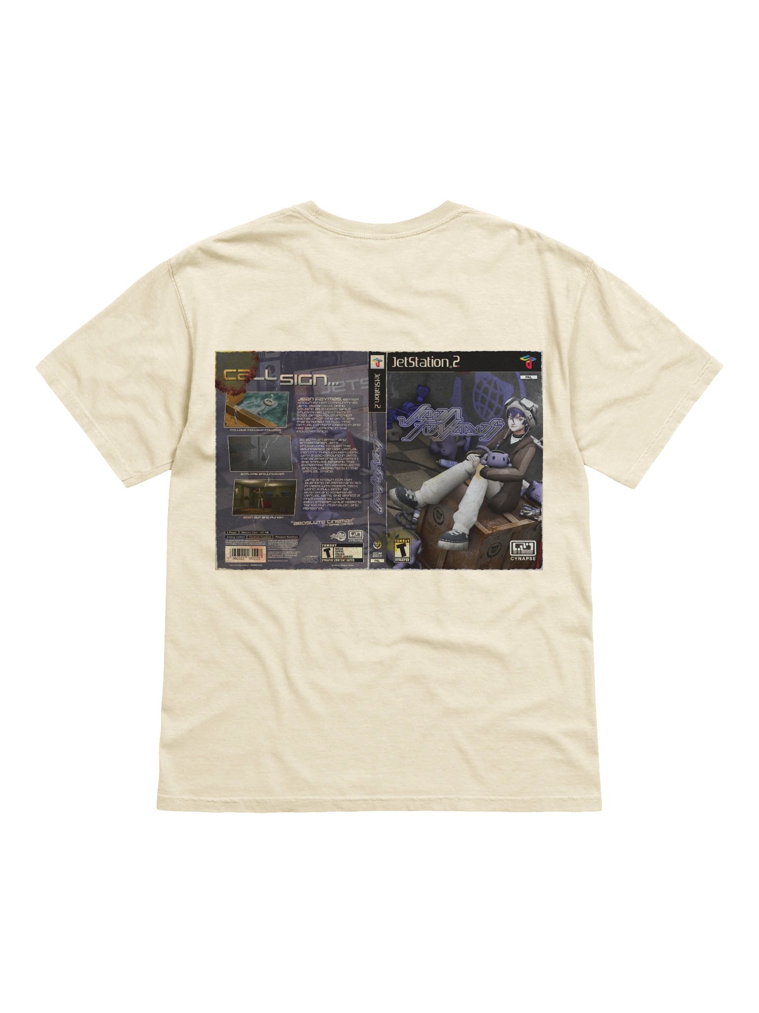 JetStation2 Game Case Spin Tee product image (3)